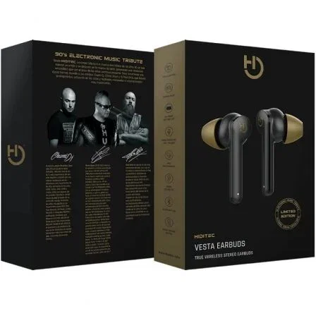 Auricular Bluetooth Hiditec INT010007 Negro